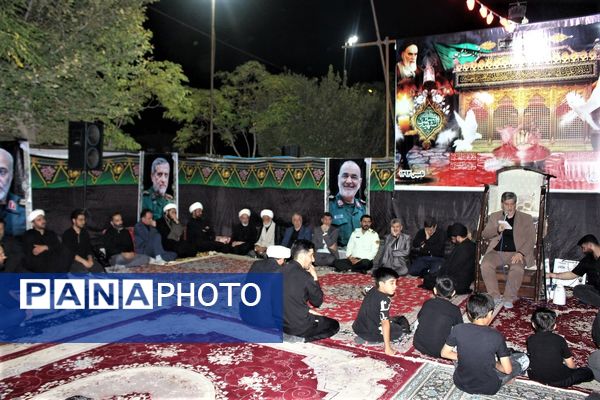 مراسم عزاداری دهه اول ماه صفر در روستای مومن آباد قم