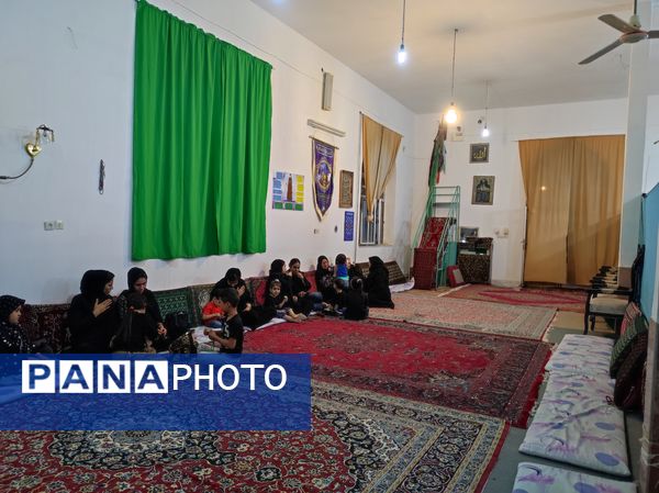 مراسم عزاداری شب عاشورای حسینی در مسجد محمد رسول (ص) حسین آباد شیروان