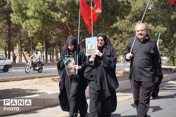 مراسم اربعین حسینی در شهرستان بیرجند