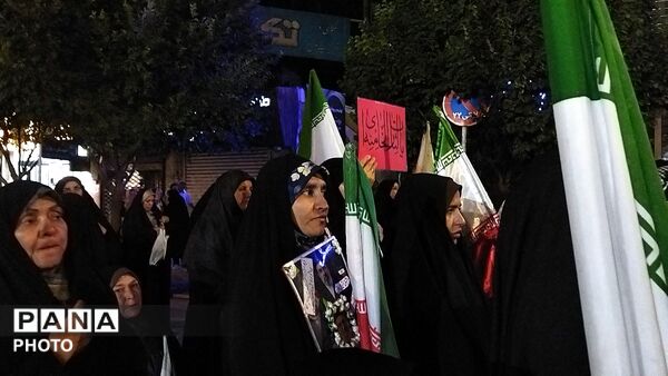 نود و نهمین شب از اجتماعات مردمی نیشابور 