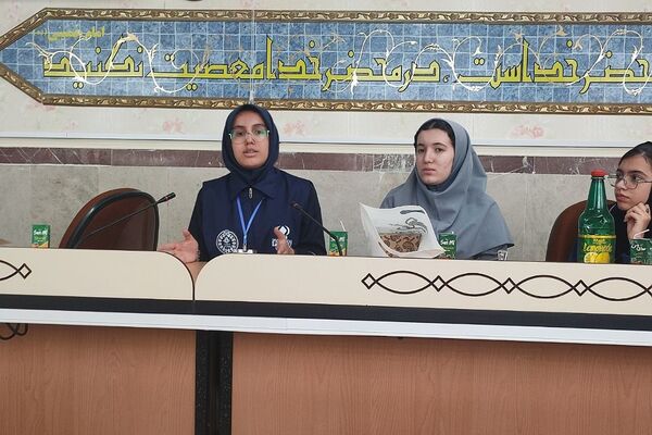 آیین تجلیل از دانش‌آموز خبرنگاران پانا در آموزش و پرورش شهرستان قدس