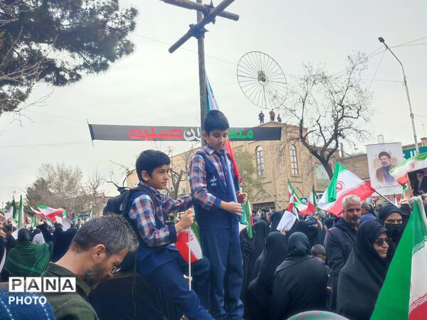 قاب پانا میزبان راهپیمایی روز قدس در شهرستان نیشابور 