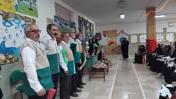 مدرسه سیدالشهداء ۲ مهاجران، میزبان خادمان امام رضا (ع)