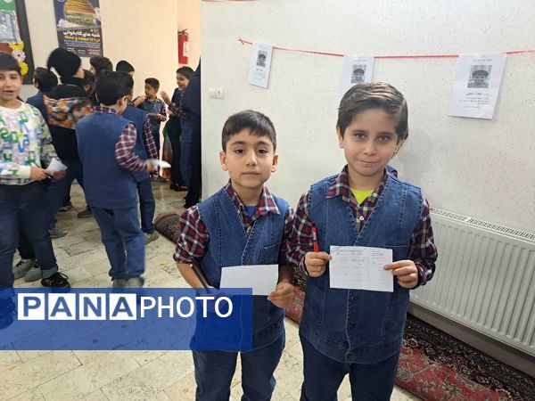 انتخابات شورای دانش‌آموزی در دبستان مبتکران ناحیه ۷