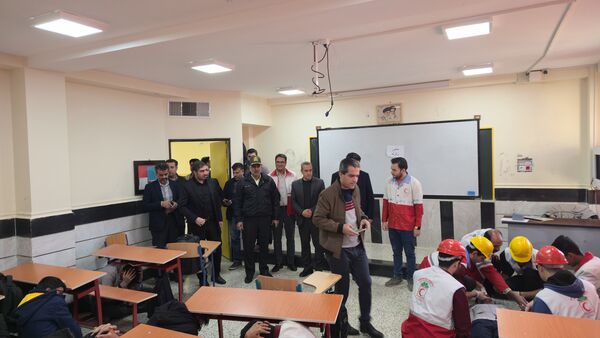 بیست‌وهفتمین مانور زلزله و ایمنی در مدارس شهرستان محلات 