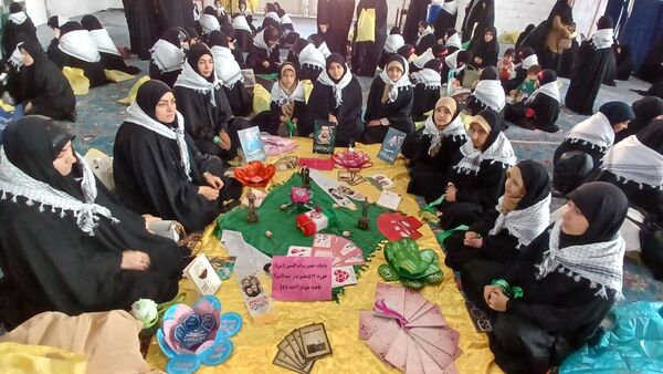برگزاری اجتماع بزرگ حلقه صالحین در مصلی کرج 