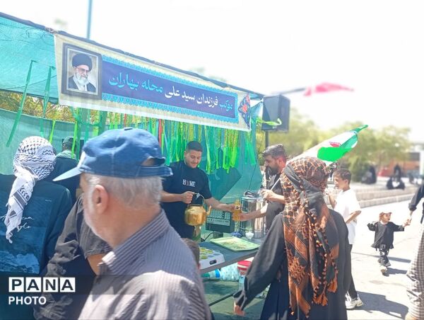 راهپیمایی جاماندگان اربعین در سمنان