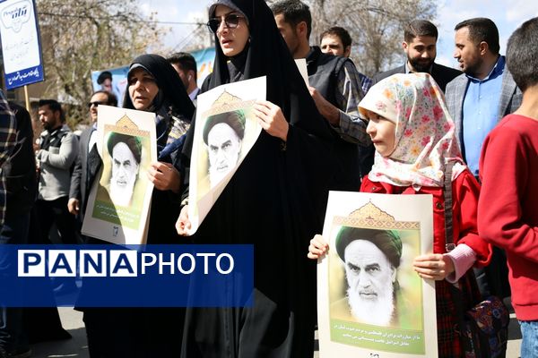 راهپیمایی روز قدس در ارومیه