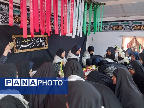 مراسم وداع با شهید گمنام در دبیرستان عصمت۲