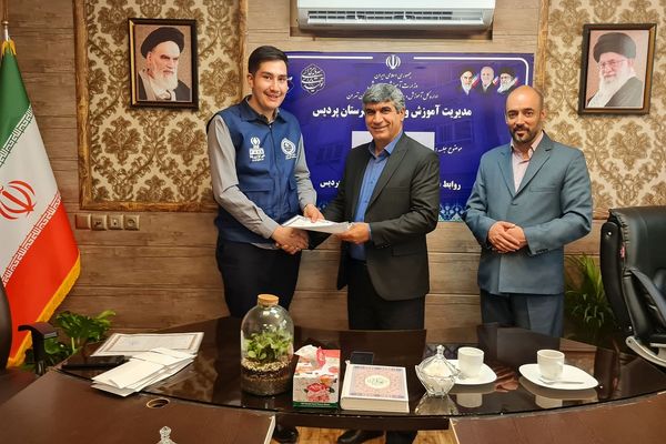 دیدار مسئولان اداره آموزش و پرورش پردیس با خبرنگاران پانا 