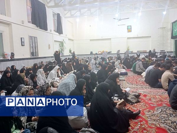 مراسم احیای شب بیست و سوم ماه رمضان در شهر تیتکانلو