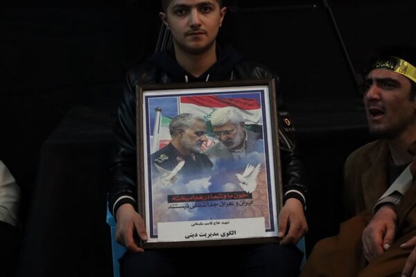 مراسم بزرگداشت پنجمین سالگرد شهادت سپهبد قاسم سلیمانی در ارومیه