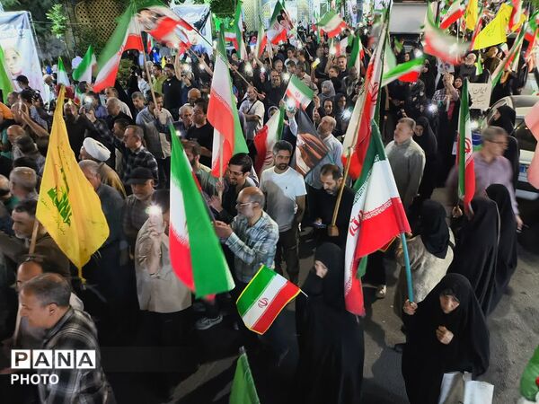 هفتاد و پنجمین اجتماع مردمی دفاع از وطن رجایی شهر کرج