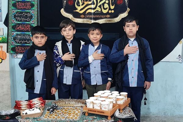 حزن فاطمی در دبستان حضرت ابوالفضل(ع) اسلامشهر 
