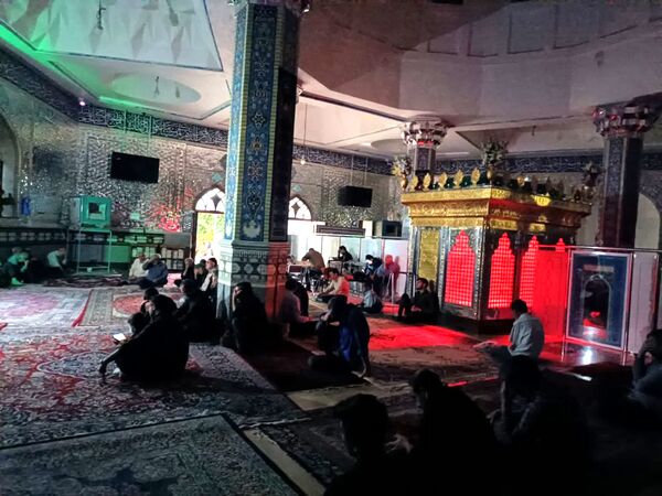 مراسم عزاداری شب هفتم محرم در نیشابور