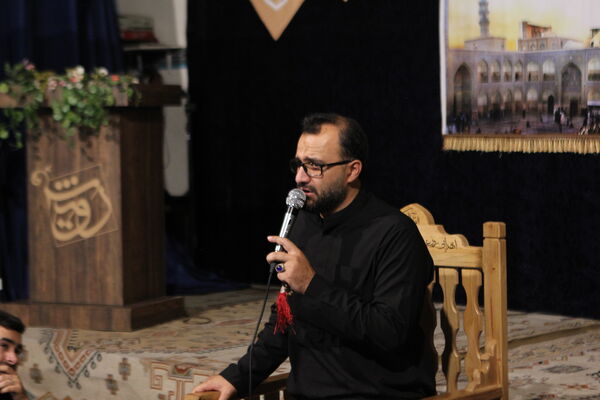 مجلس سوگواری ظهر شهادت امام رضا(ع) در مدرسه رویش کاشان