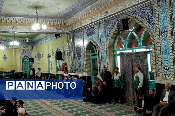 مراسم چهلم شهادت سید مقاومت و سردار نیلفروشان در شهرستان ورامین