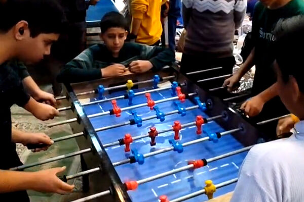 مراسم معنوی اعتکاف دانش‌آموزی