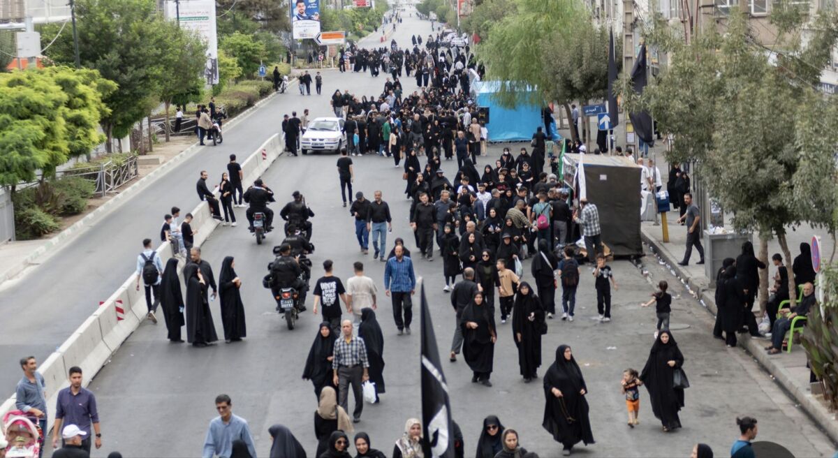 جاماندگان اربعین در کرج عشق و ارادت خود را به سیدالشهدا(ع) به نمایش گذاشتند