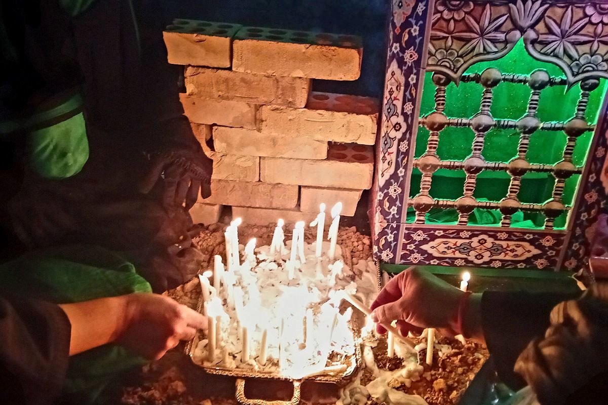 برگزاری مراسم شهادت دردانه حضرت اباعبدالله الحسین در شهرستان فیروزکوه