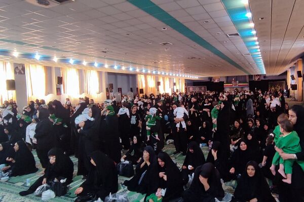 همایش بزرگ شیر خوارگان حسینی در شهرستان رباط‌کریم 
