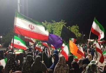 برگزاری مراسم تجمع در شهر شمیل بندرعباس