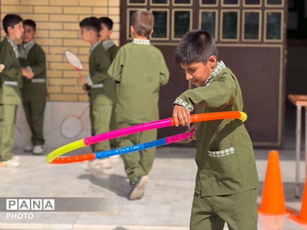 افتتاحیه المپیاد ورزشی درون‌مدرسه‌ای در بیارجمند