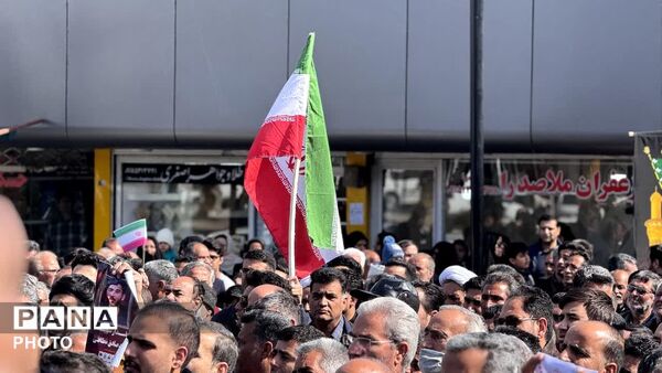 مراسم تشییع پیکر شهید رمضان محمد صادق نظافتی