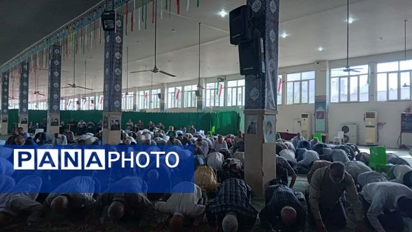 اقامه نماز عید سعید قربان در فریدونکنار