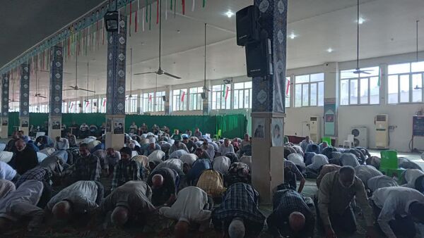 اقامه نماز عید سعید قربان در فریدونکنار