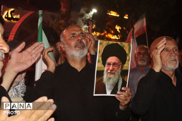 عزاداری امام حسین (ع)در صد و بیست و نهمین شب-۱