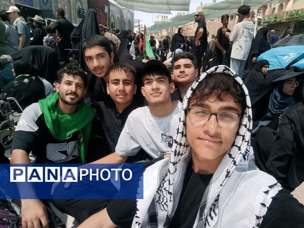 پیاده‌روی اربعین اعضای انجمن اسلامی خراسان شمالی 