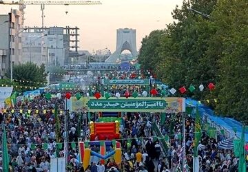 جشن میلیونی مردم در عید غدیر ۱۴۰۵