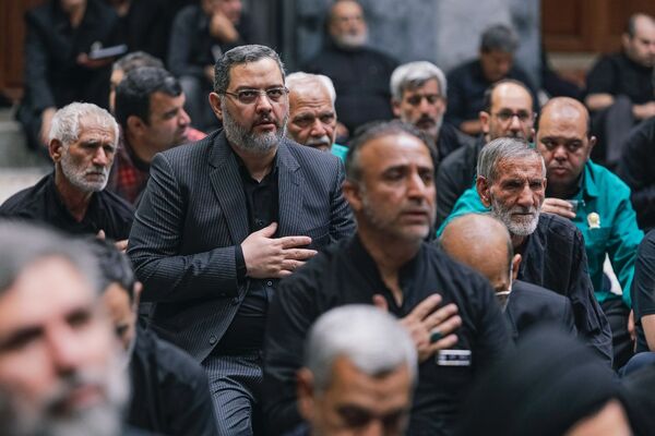 عزاداری دهه اول محرم با حضور تولیت آستان قدس رضوی