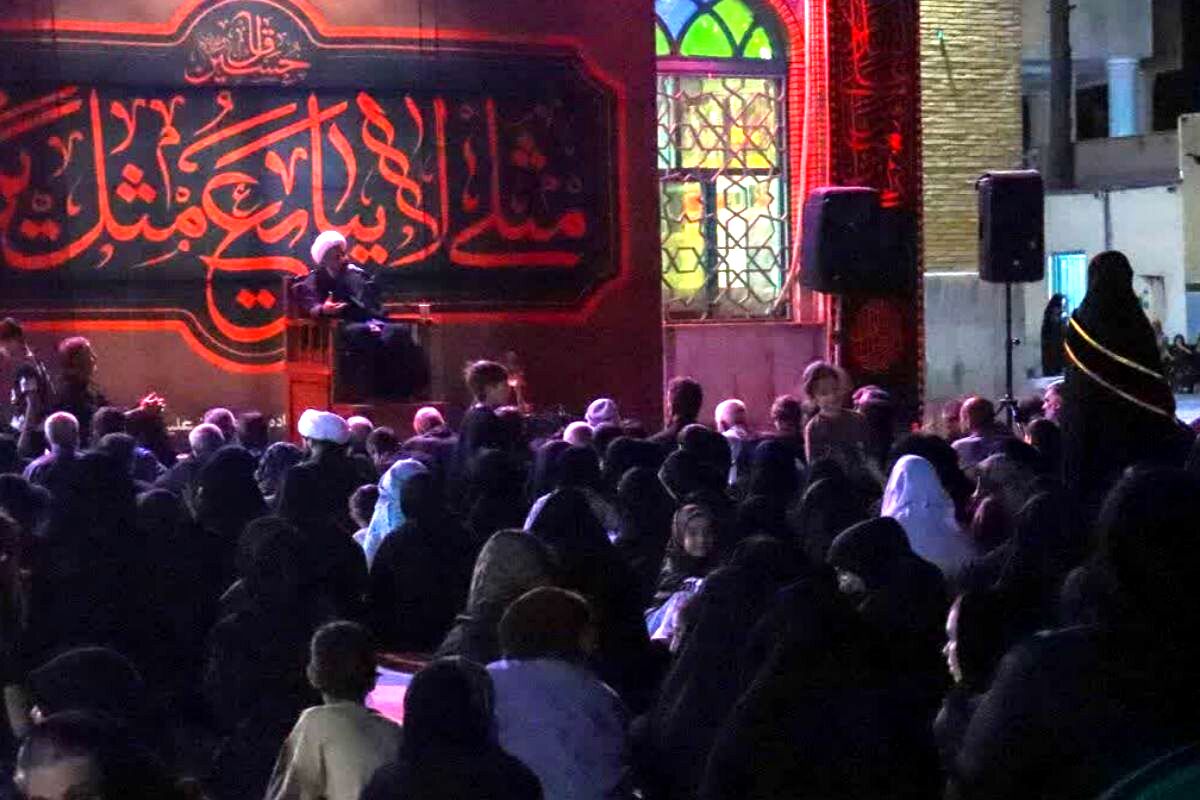 میزبانی امامزاده عمادالدین رباط‌کریم از عزاداران حسینی در دهه اول محرم