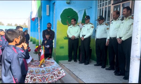آیین گرامیداشت هفته نیروی انتظامی در خاتم
