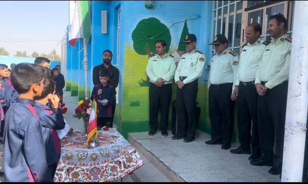 آیین گرامیداشت هفته نیروی انتظامی در خاتم