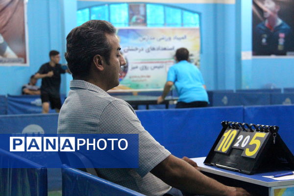 مسابقات تنیس روی میز مدارس سمپاد کشور در مقطع متوسطه دوم