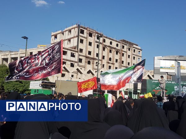 تجمع مشهدی‌ها در فراق سیدالشهدای خدمت