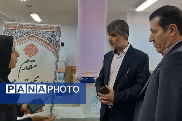 تجلی شور انتخاباتی در مدرسه امیرکبیر