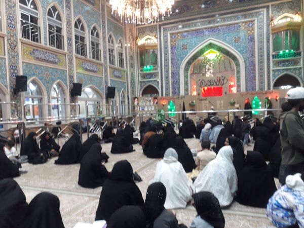 عزاداری دهه دوم فاطمیه در تکیه ابوالفضلی 