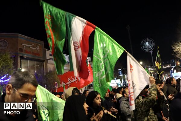 اجتماع باشکوه مردم شهرستان نیشابور 