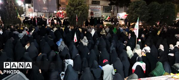دل‌های عاشق در حسینیه فضل نیشابور به انتظار موعود