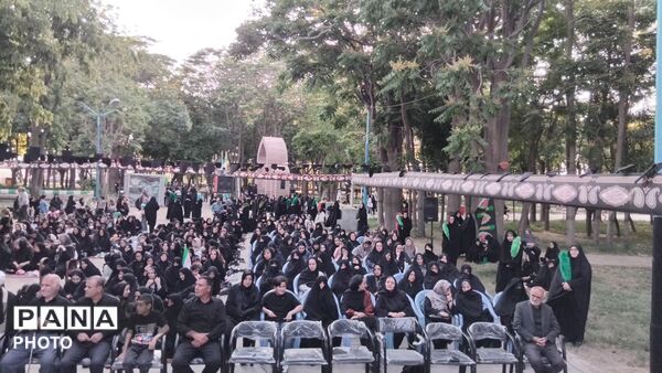 محفل اشک با حضور نوجوانان اهر