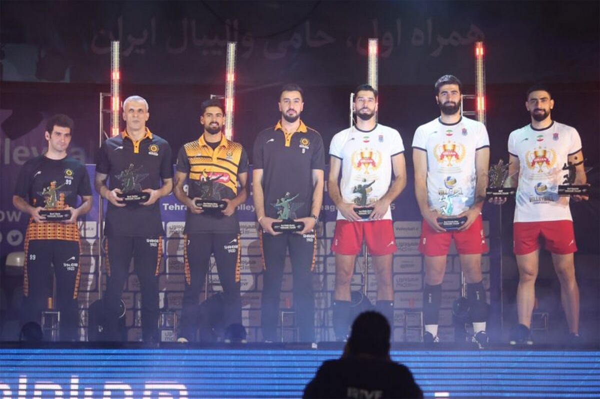 شهداب یزد نائب قهرمان لیگ برتر والیبال شد