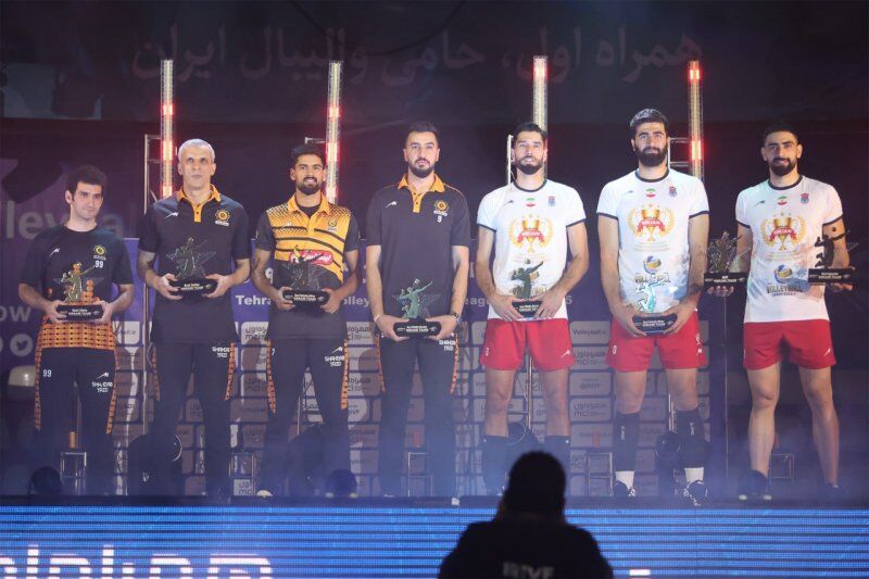 شهداب یزد نائب قهرمان لیگ برتر والیبال شد