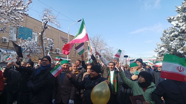 راهپیمایی ۲۲ بهمن در نیشابور 