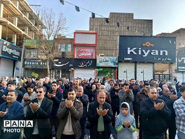 برپایی نماز عید سعید فطر در مشکین دشت  کرج 