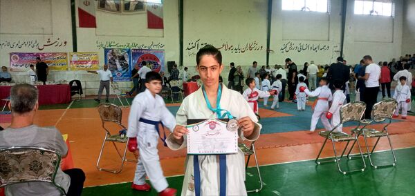برگزاری مسابقات قهرمانی کاراته سبک شوتوکان در قائمشهر