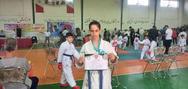برگزاری مسابقات قهرمانی کاراته سبک شوتوکان در قائمشهر